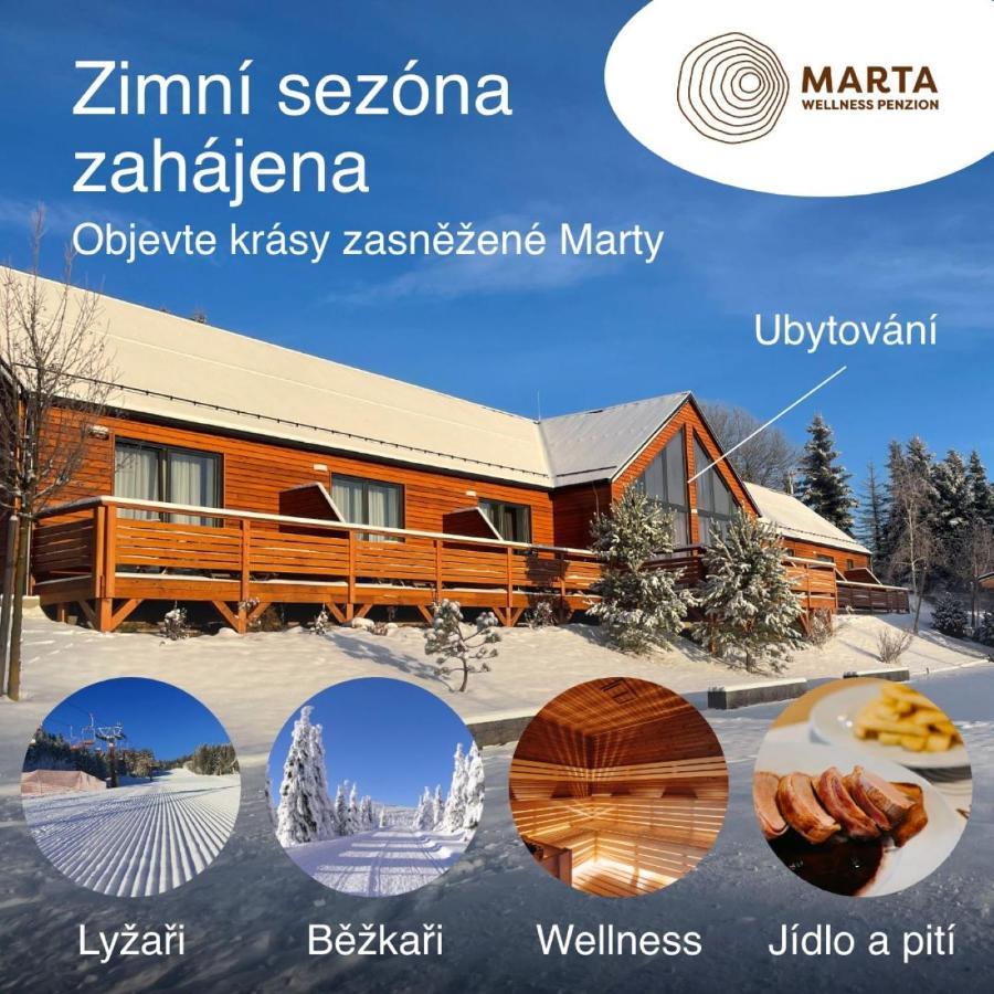 Wellness Penzion Marta Hotel Kuklík Kültér fotó